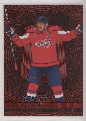 2023-24 Upper Deck Extended Series Seeing Red Alex Ovechkin #SR-75 - Image 1 of 2