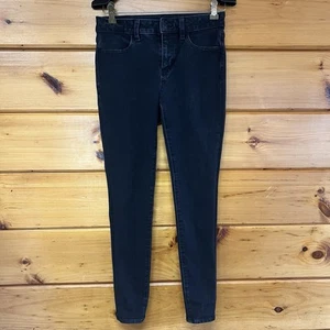 AMERICAN EAGLE THE Dream Jean womens 4 Regular HI-RISE JEGGING Black - Picture 1 of 3