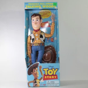 1995 Toy Story Poseable Pull String Talking Woody Action Figure 1st Run vtg - Picture 1 of 7