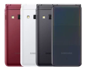 Samsung Galaxy Folder 2 SM-G1650 16GB Unlocked LTE Black / White / Red - Picture 1 of 8
