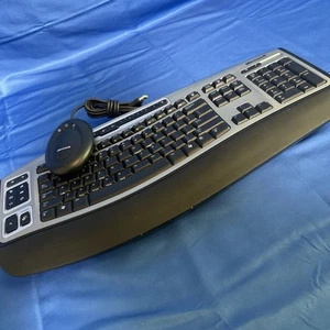 Microsoft Ergonomic Wireless Laser Keyboard 6000 V2.0 + Laser Mouse 6000 v2.0 - Picture 1 of 12