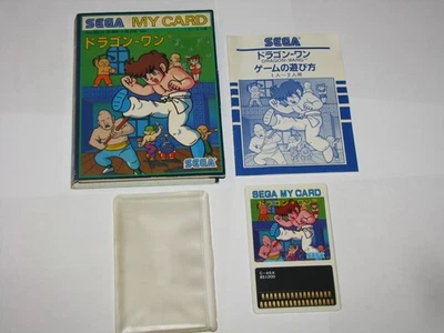 Dragon Wang Sega My Card SG-1000 SC-3000 SMS Japan +Box Manual CIB US Seller - Image 1 of 4