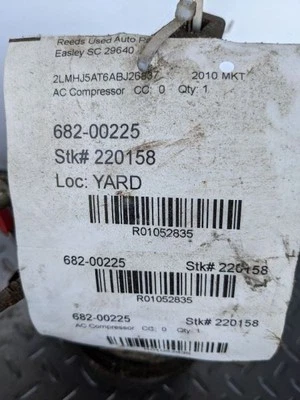 Compresor de aire acondicionado compatible con 08-12 TAURUS 1052835 Foto 1 de 4