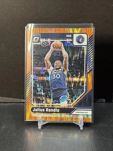 2024-25 Donruss Optic Basketball Julius Randle Orange Shock /225 Minnesota #224 - Picture 1 of 2