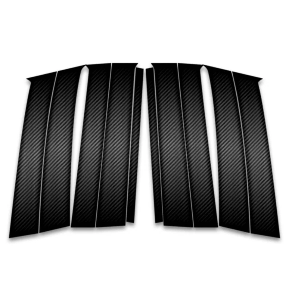 10pc Carbon Fiber Pillar Post Covers for 1999-2004 Jeep Grand Cherokee Foto 1 de 1