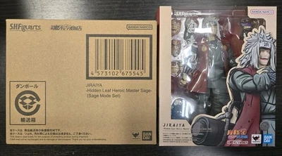 Bandai S.H.Figuarts Naruto Jiraiya Hero Konoha, Master of Senjutsu Sage Mode EE. UU. Foto 1 de 4