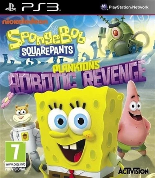 Spongebob Squarepants Plankton's Robotic Revenge - Sony PlayStation 3 Video Game - Image 1 of 1
