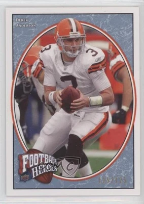 2008 Upper Deck Football Heroes Blue /125 Derek Anderson #32 - Image 1 of 2