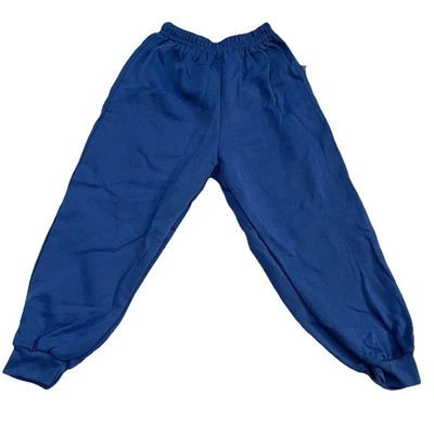 Disney 80s 90s Pooh Blue Sweat Pants Kids Vintage Size 4T Winnie The Pooh - Image 1 of 2