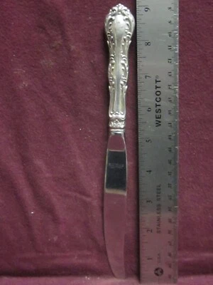 CUCHILLO MODERNO IRVING ATLANTA ANTIGUO 9" Sin Monograma Sterling Wallace Foto 1 de 4