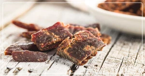 Whiskey Hill Smokehouse Exotic Wild Game Bison Buffalo Jerky No Gluten Jerky Hut - Picture 1 of 3