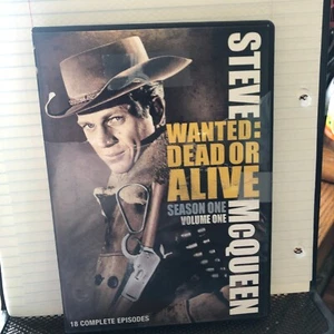 Steve McQueen; DVD; Box Set; Wanted Dead or Alive; 18 episodes - Picture 1 of 1