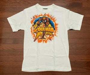 NUEVA CAMISETA 2007 SPIDER-MAN 3 PARA HOMBRE PEQUEÑA BLANCA THE ASZING SPIDERMAN PELÍCULA TEE - Imagen 1 de 5