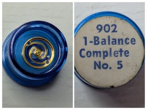 New Old Stock Elgin 902 Watch Complete Balance - Watchmaker Parts - Bild 1 von 3