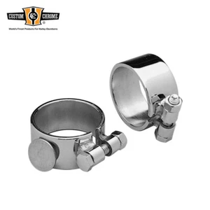 11/16" Wide Aircraft-Style Exhaust Clamp Fits For Harley Sportster XL 1957-1985 - Picture 1 of 1