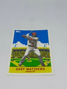 2007 Topps Baseball Flashback Fridays Gary Matthews FF22 - Picture 1 of 2