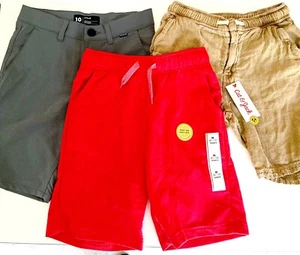 Lot 3 Boy's Shorts size 10 Zara, Cat & Jack, Hurley - Picture 1 of 14