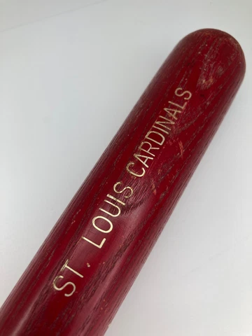 St Louis Cardinals Mini Louisville Slugger Vintage 22" USA Hillerich Bradsby Cover