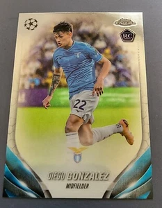 TOPPS CHROME UCC 23-24, DIEGO GONZALEZ, LAZIO ROM, ROOKIE BASE - Picture 1 of 1