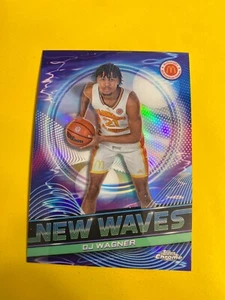 63749 2023 Topps Chrome McDonalds All American New Waves #NW7 DJ Wagner - Bild 1 von 3