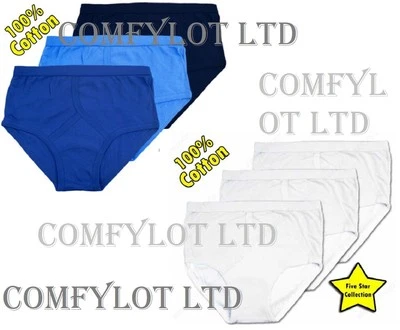 Hombre Color y Blanco 100% Algodón Interlock Frentes en Y 3 XL, 4 XL, 5XL Por Cinco Estrellas Foto 1 de 4