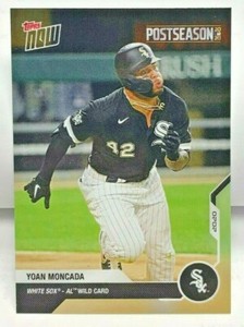 Yoan Moncada 2020 Topps Now Postseason #PS-18 - CHICAGO WHITE SOX - SP /1064