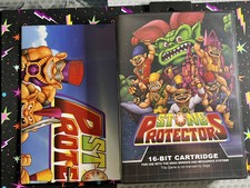 New Kick Starter Exclusive Licensed Stone Protectors Unreleased Sega Genesis 