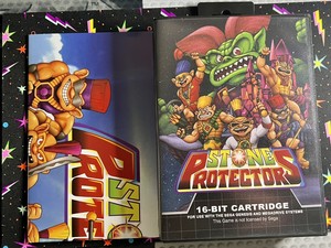 New Kick Starter Exclusive Licensed Stone Protectors Unreleased Sega Genesis 