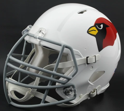 *CUSTOM* DAN DIERDORF edition ST. LOUIS CARDINALS Riddell SPEED Football Helmet Cover