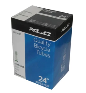24 " Bicycle Hose 24x 1.5/2.5 40/62-507 Av 1 5/16in Car Schrader Valve - Picture 1 of 2