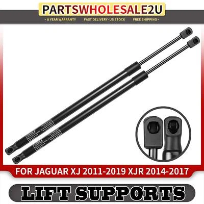 2pcs Front Hood Lift Supports Gas Struts for Jaguar XJ 2011-2019 XJR 2014-2017 - Image 1 of 4