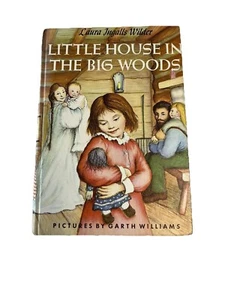 Vintage Little House in the Big Woods Laura Ingalls Wilder Hardcover Book 1953 - Bild 1 von 9