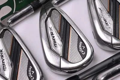 Callaway Mavrik Irons / 6-PW+GW+AW+SW / Regular Flex Catalyst 65 Shafts - Image 1 of 4