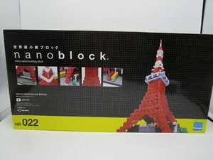 KAWADA NANOBLOCK TOKYO TOWER JAPAN DELUXE EDITION 1420 PIECES NB-022 NEW - Picture 1 of 3