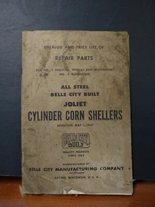 1947 cilindro Belle City carboncilers catálogo de piezas lista Racine Wisconsin - Imagen 1 de 5
