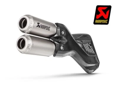 SILENCER SLIP ON AKRAPOVIC TITANIUM FOR DUCATI MULTISTRADA ENDURO 1260 2019-2020 - Image 1 of 4