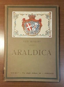 Araldica-Ugo Morini-Novissima Enciclopedia Araldica illustrata-Firenze 1929 - Foto 1 di 6