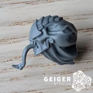 40k Necromunda Bits | Malstrain Genestealers | Shielded Head w/ Tongue - Bild 1 von 1