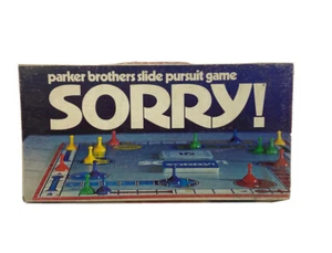 Vintage 1972 Sorry! Board Game By Parker Brothers No. 390 - Complete - Picture 1 of 10