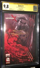 Wolverine Weapon X #1 B, RARE "SNIKT" REMARK & CGC SS by FRANK MILLER 9.8~Turner