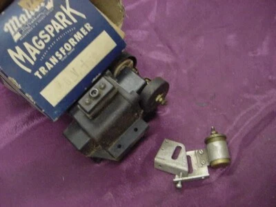 Bloque Ford "Y" Mallory Magneto con transformador Mag Spark Foto 1 de 4