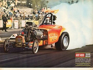 1970 Great Magazine Pic of Don Collins 1932 Bantam Rat Trap - Picture 1 of 2