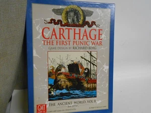 GMT Carthage The First Punic War Unpunched 2005 BERG The Ancient World, Vol II - Picture 1 of 14