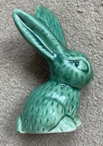 Jade Green Campsie Ware Bunny Rabbit Scotland Vintage Ceramic Great Condition - Picture 1 of 5