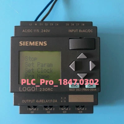 6ED1052-1FB00-0BA4 1PC Used Siemens 6ED1 052-1FB00-0BA4 LOGO Fast delivery - Image 1 of 4