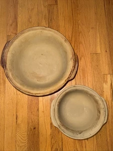 "Cuencos para hornear chef mimados de gres K Family Heritage de 12"" y 8"" de diámetro" - Imagen 1 de 11