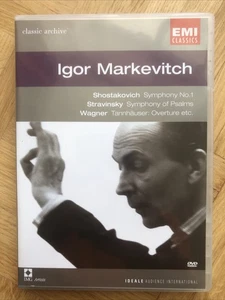 Igor Markevitch * Shostakovich / Stravinsky / Wagner * DVD+Booklet * wie neu - Bild 1 von 5