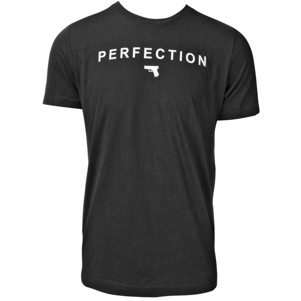 Camiseta Glock Perfection para hombre manga corta, negra, algodón - ENVÍO GRATUITO Foto 1 de 1
