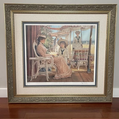 Litografía Alan Maley “Momento Íntimo” Firmada Edición Limitada Enmarcada 729/750 Foto 1 de 4