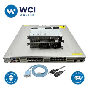 Cisco ME-3800X-24FS-M 24 GB SFP y 2 puertos de 10 GB - Fuentes de alimentación de CC dobles - Imagen 1 de 1